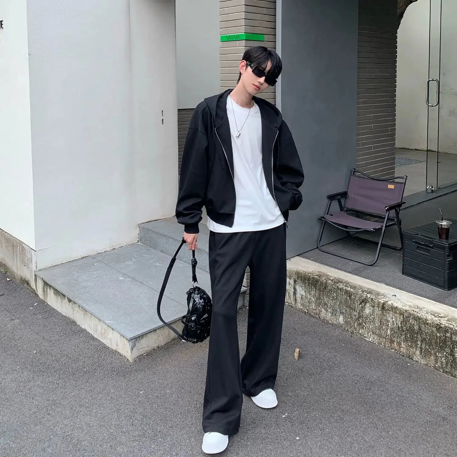 Casual Hooded Sports Suit