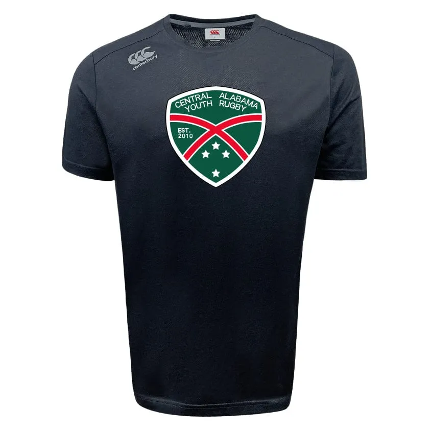 Central Alabama Youth Rugby Tempo Vapodri T-Shirt by Canterbury