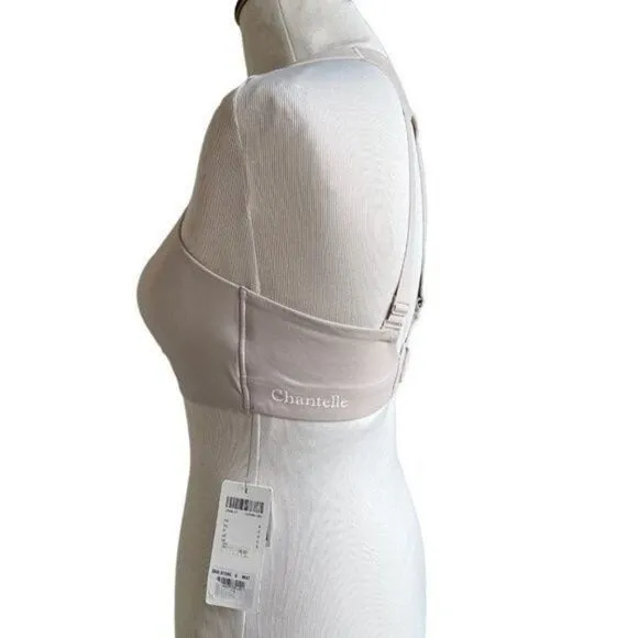 Chantelle Taupe High Impact Wirefree Sports Bra Size Small NWT