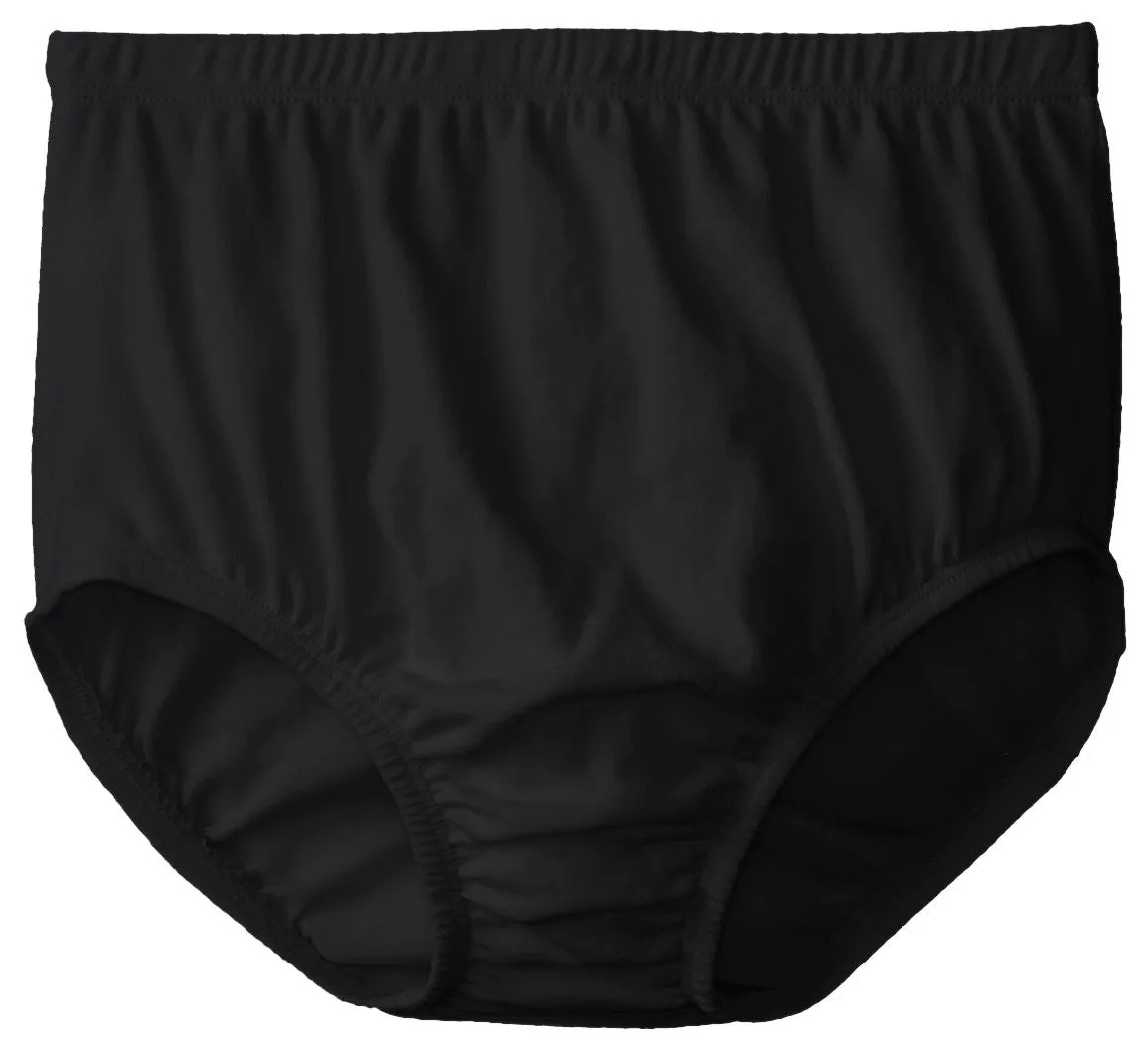 Clementine Little Girls' Full Cut Athletic Briefs