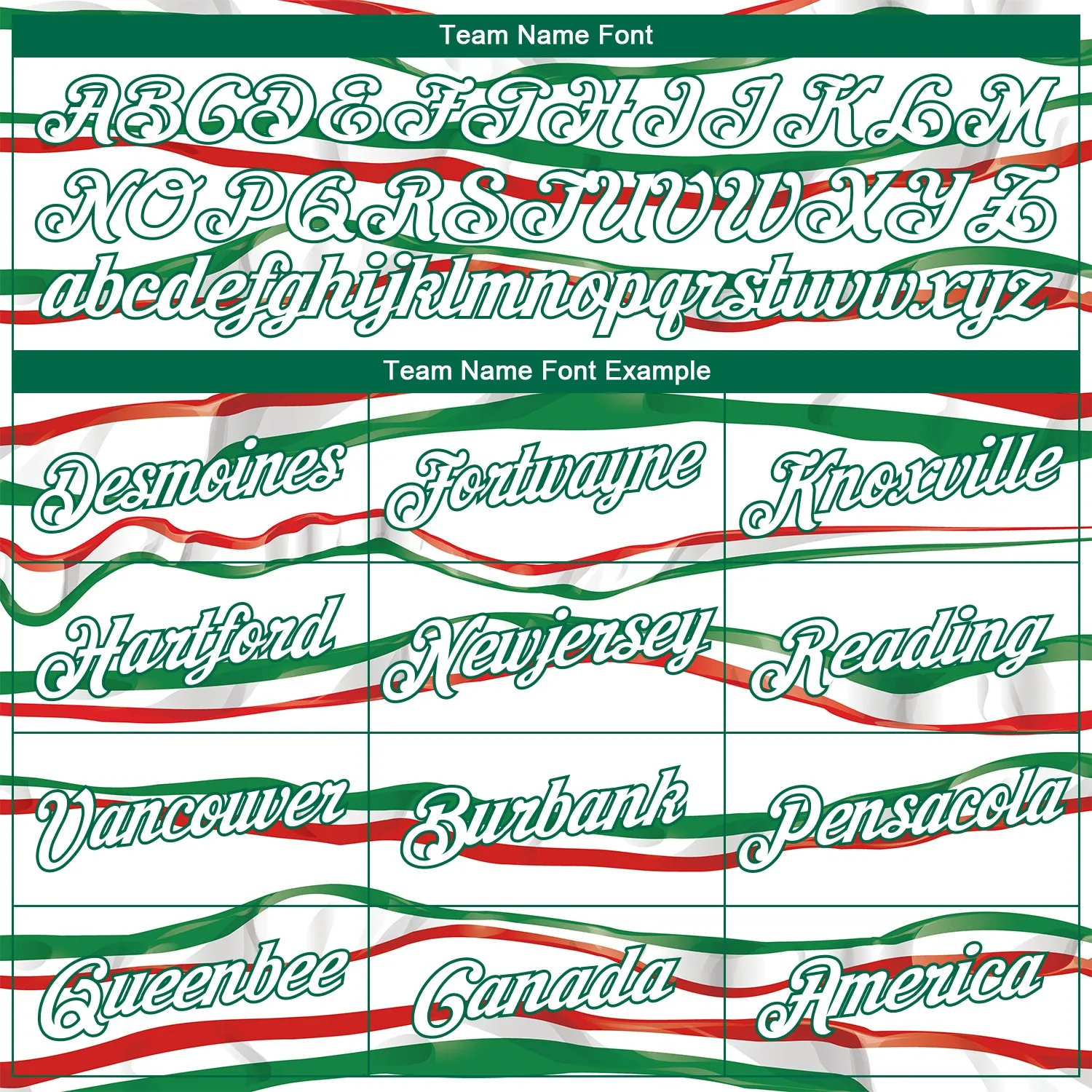 Custom White Kelly Green-Red 3D Mexico Performance T-Shirt