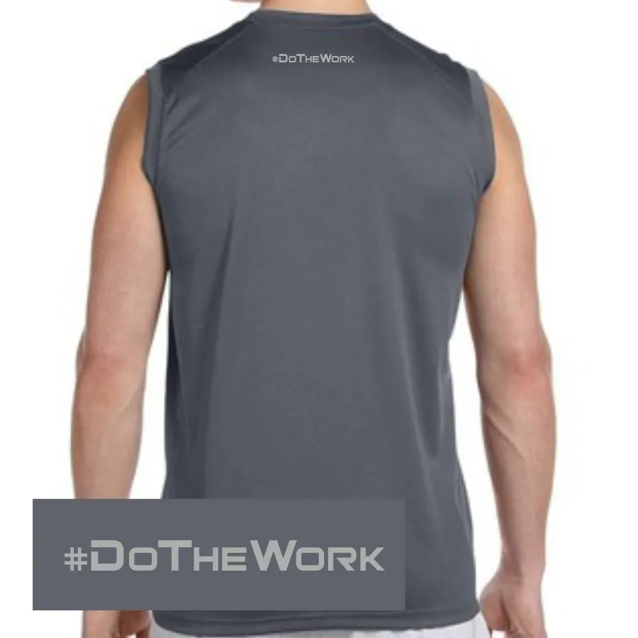 DelMoSports 'Hub' Men's Sleeveless Tech Tank - Gravel
