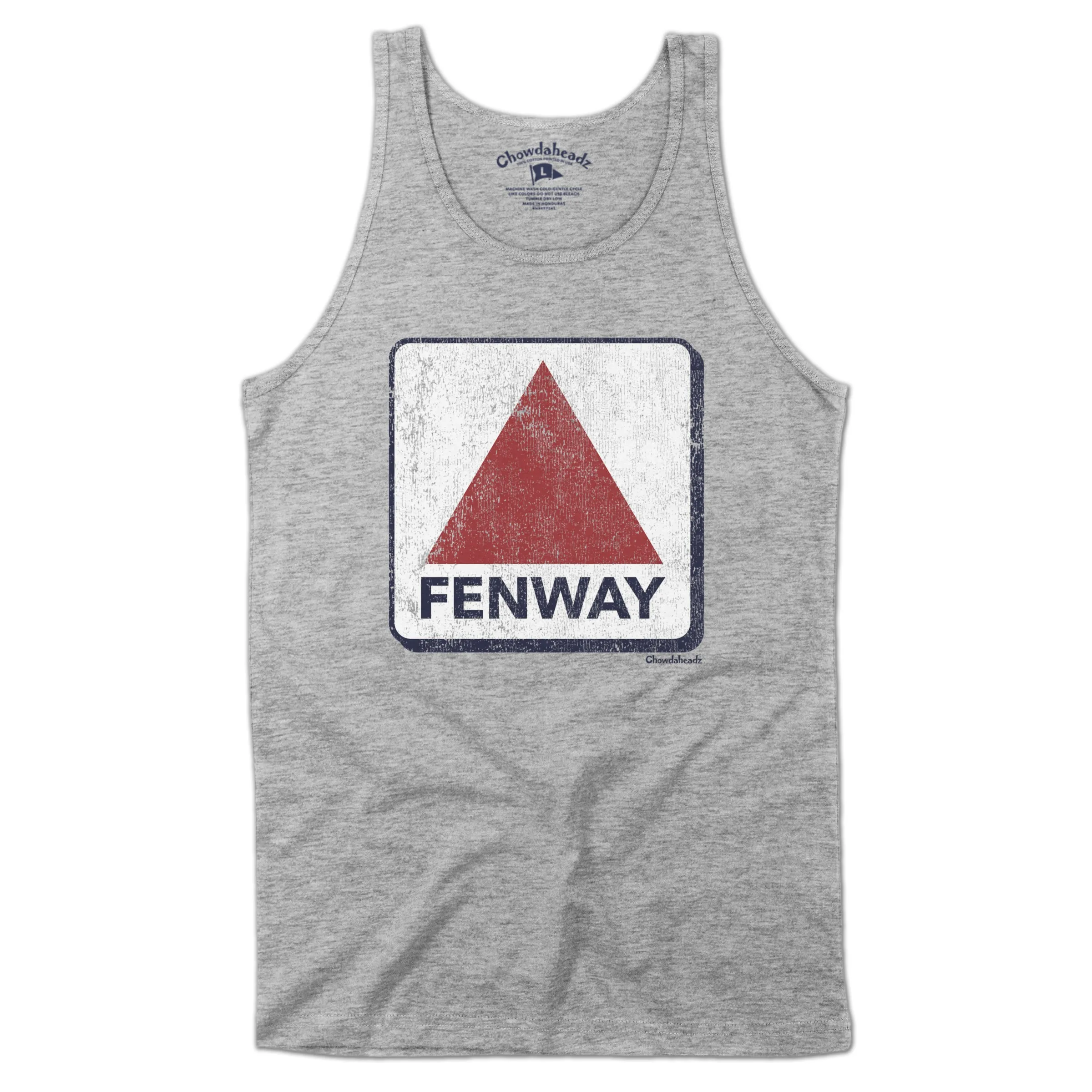 Destressed Fenway Sign Men's Tank Top