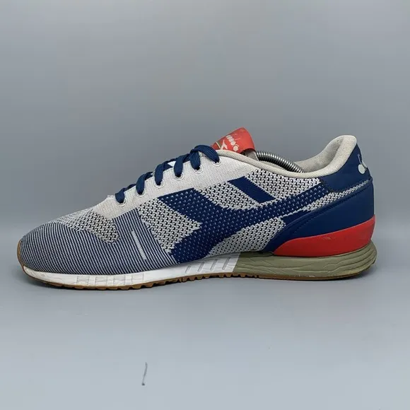 Diadora Titan Weave Grey Running Shoes Men's Sz 11 EU45