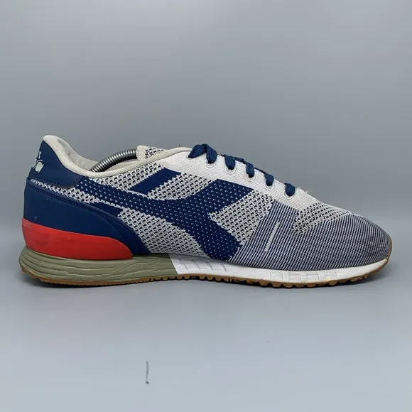 Diadora Titan Weave Grey Running Shoes Men's Sz 11 EU45