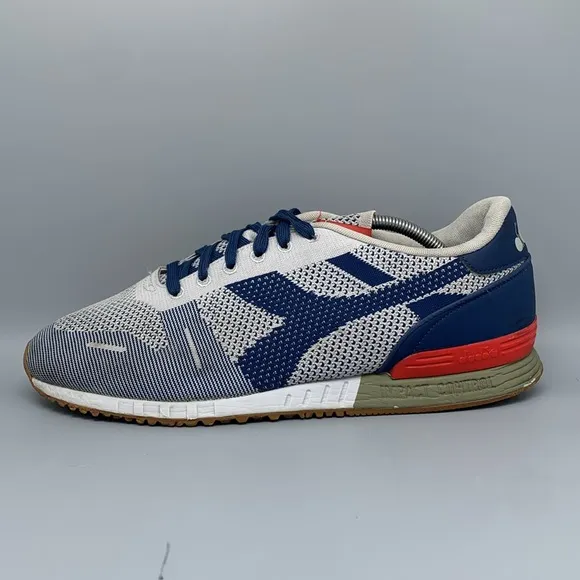 Diadora Titan Weave Grey Running Shoes Men's Sz 11 EU45