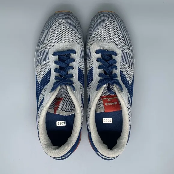 Diadora Titan Weave Grey Running Shoes Men's Sz 11 EU45