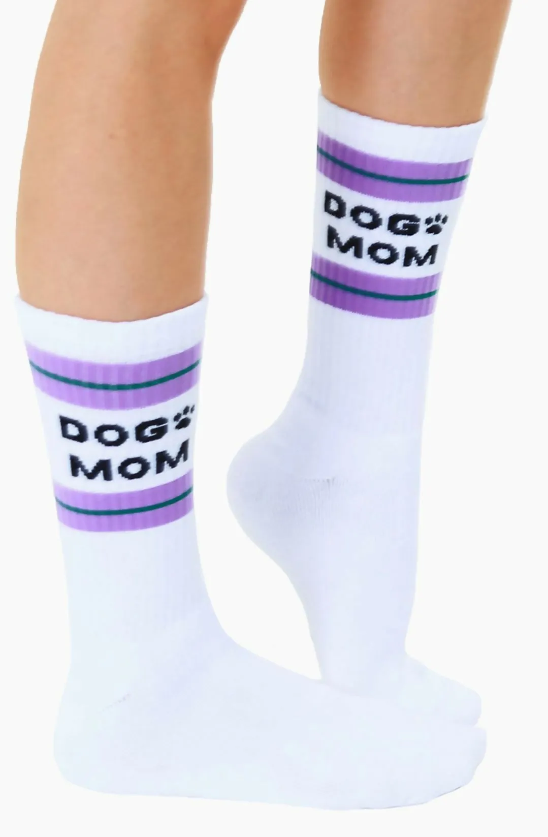 Dog Mom Classic Crew Socks