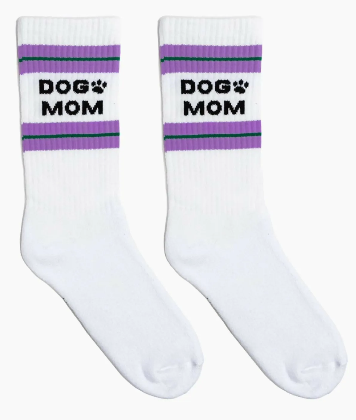 Dog Mom Classic Crew Socks