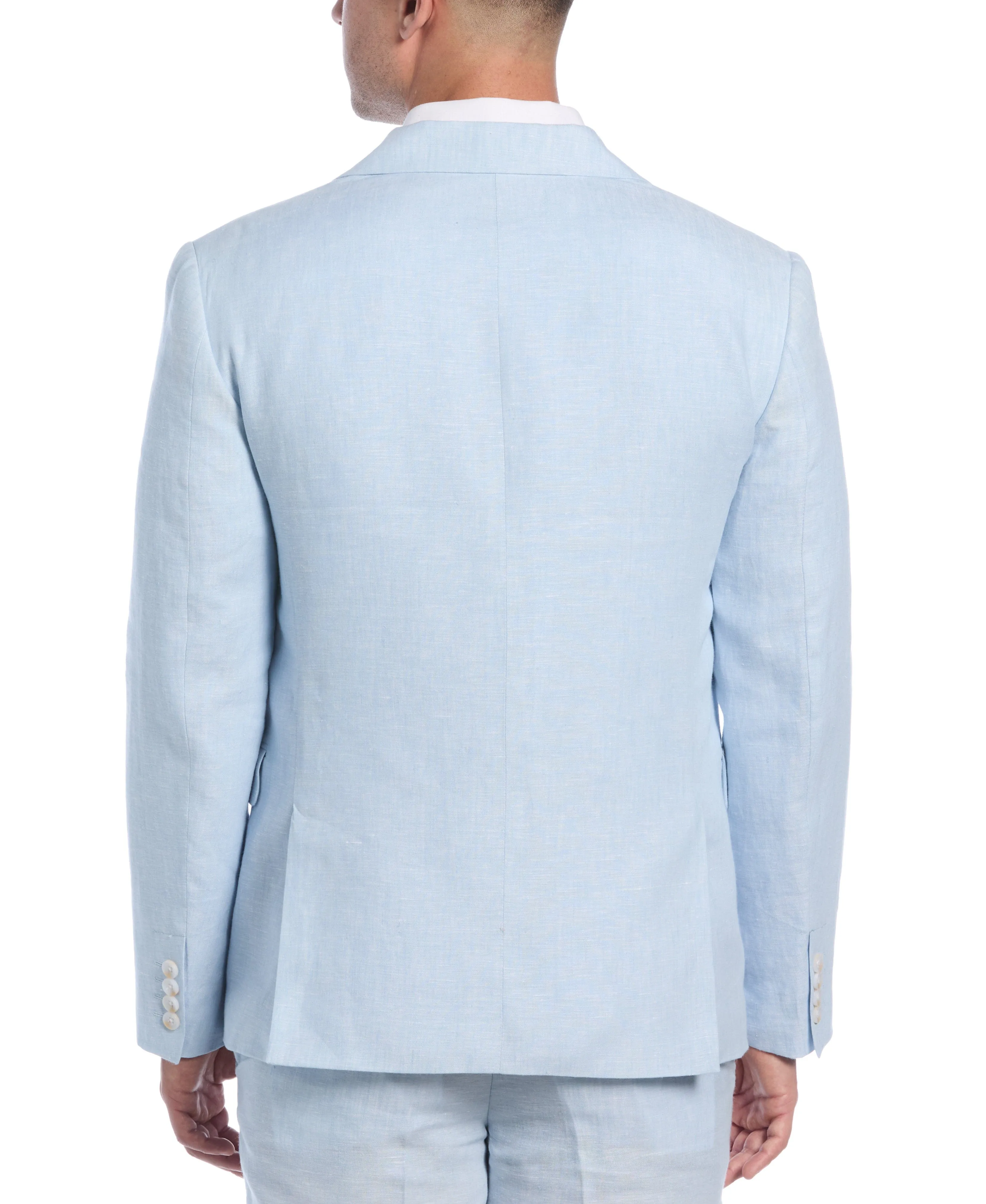 Double Breasted Delave Linen Sports Coat