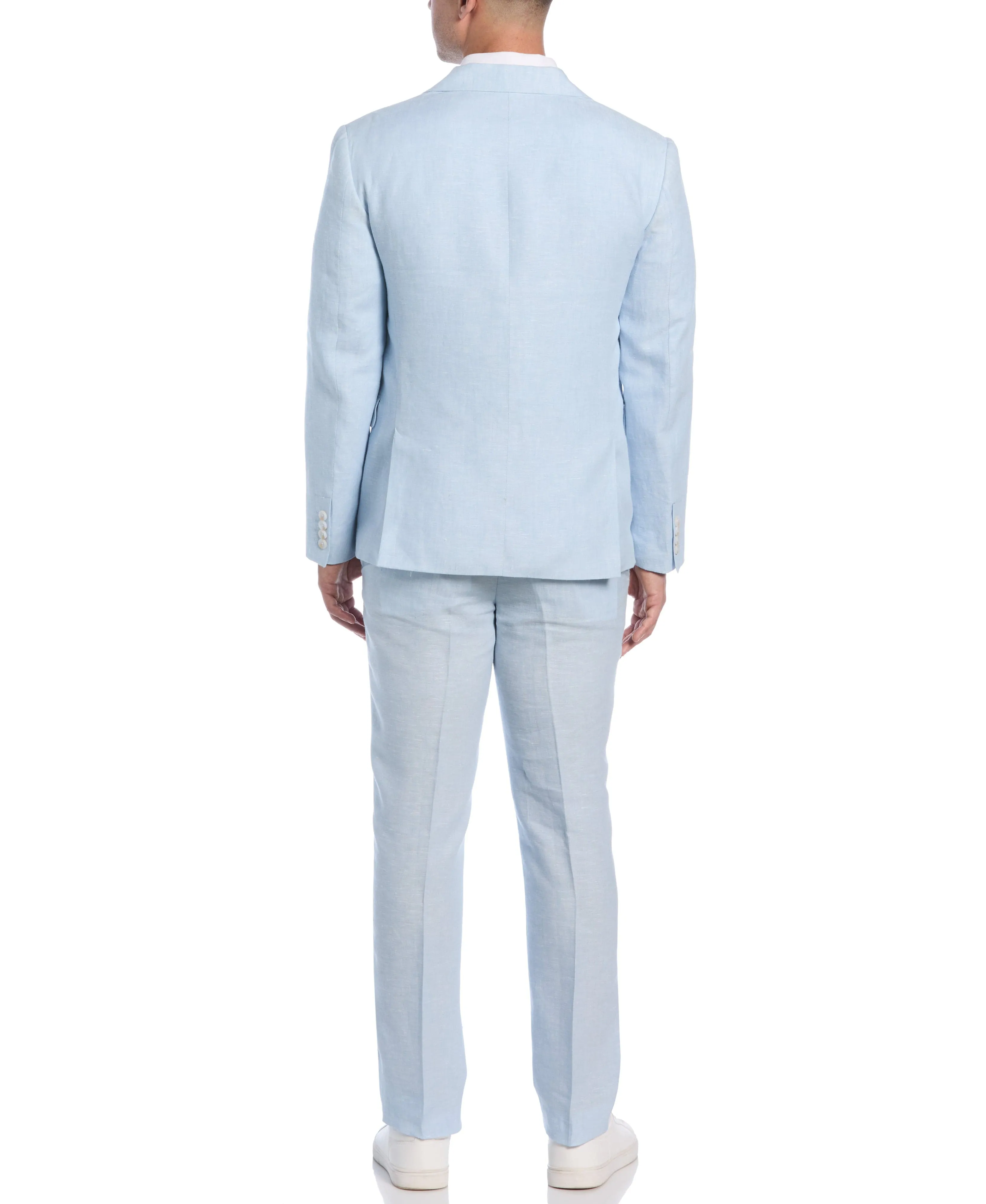 Double Breasted Delave Linen Sports Coat