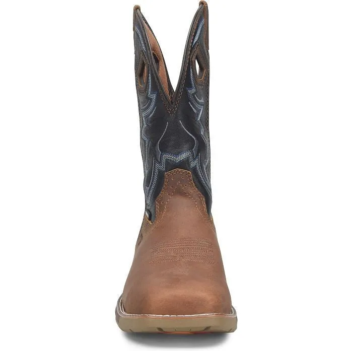 Double H Men's Geddy 11" Composite Toe Waterproof Roper Work Boot -Brown- PH5001