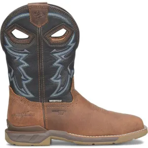 Double H Men's Geddy 11" Composite Toe Waterproof Roper Work Boot -Brown- PH5001