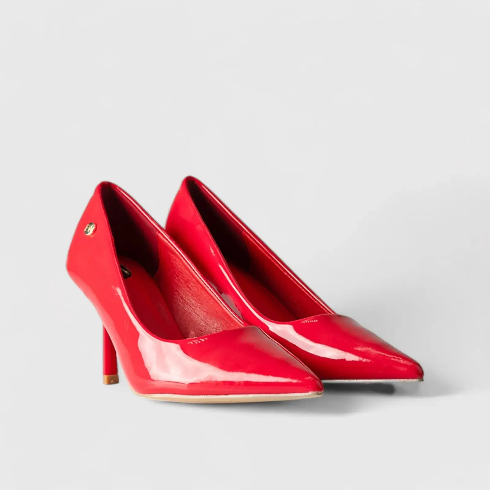 Dress Court Shoe Red 01636