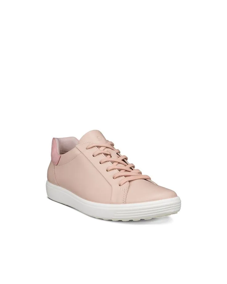 ECCO- WOMEN'S SOFT 7 LEATHER SLIP IN SNEAKER