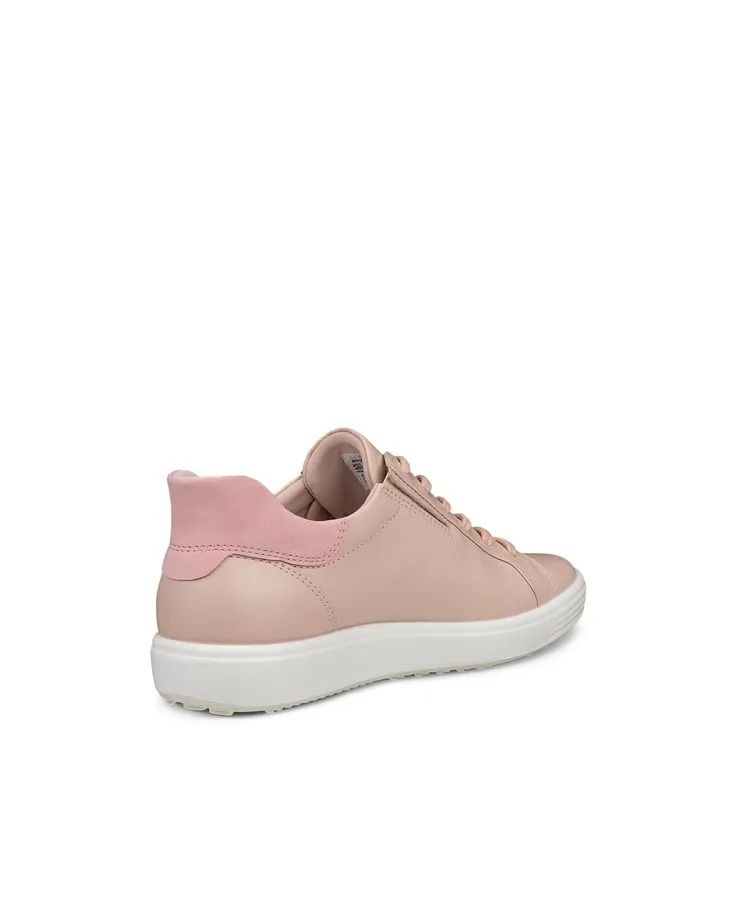 ECCO- WOMEN'S SOFT 7 LEATHER SLIP IN SNEAKER