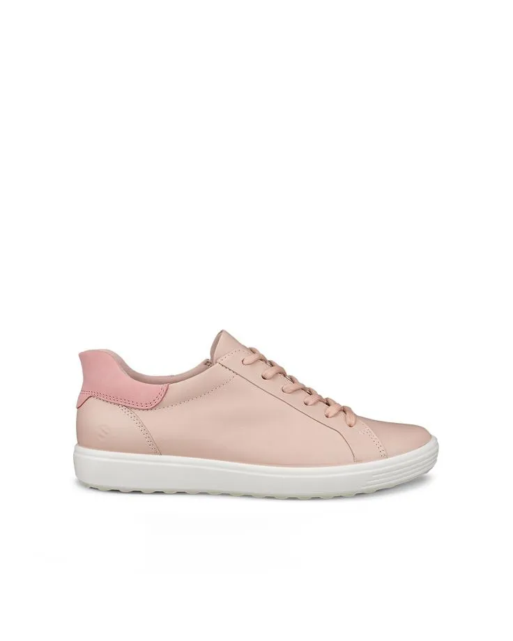 ECCO- WOMEN'S SOFT 7 LEATHER SLIP IN SNEAKER