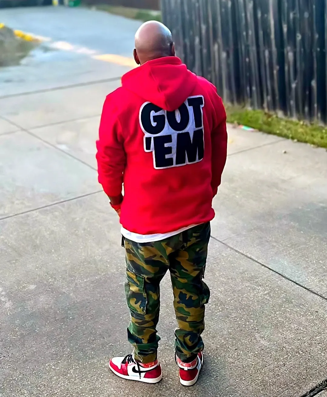 Exclusive "GOT 'EM" LE Sweatsuit (Red)