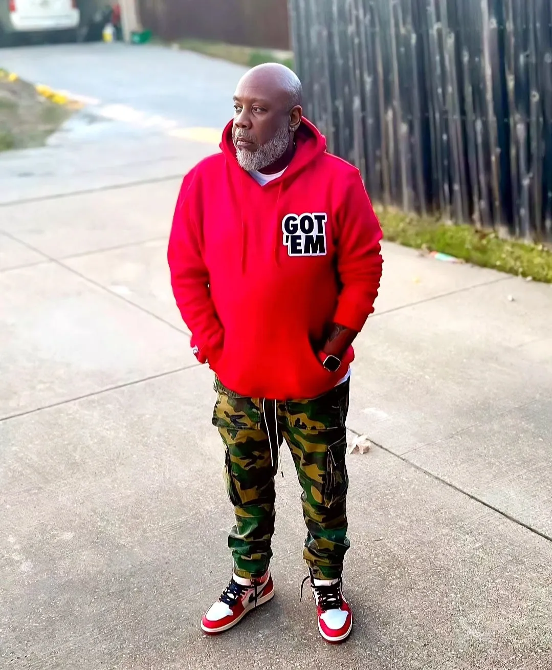 Exclusive "GOT 'EM" LE Sweatsuit (Red)