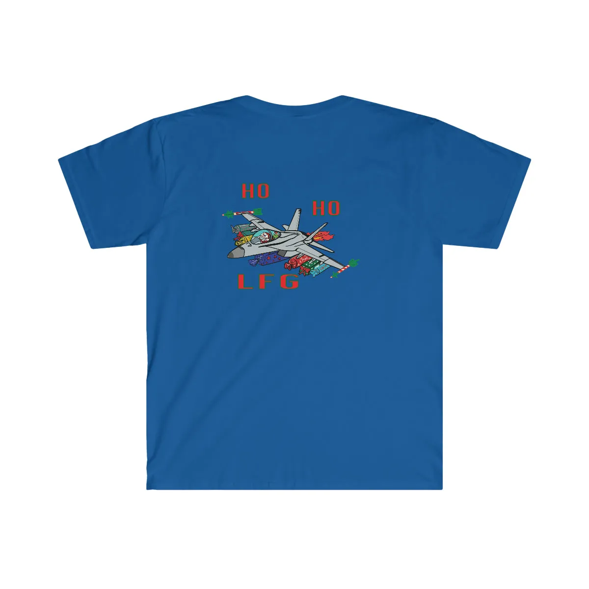 F-18 Christmas Ho Ho Ho LFG T-Shirt