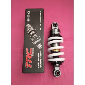 F - TRC CNC REAR SHOCK WITHOUT TANK FOR SNIPER (WHITE)