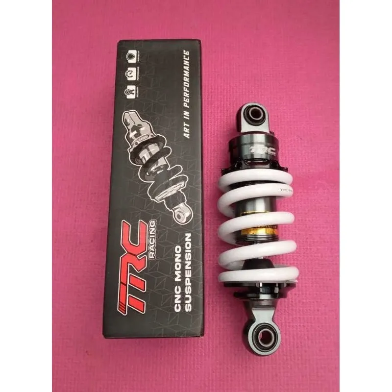 F - TRC CNC REAR SHOCK WITHOUT TANK FOR SNIPER (WHITE)