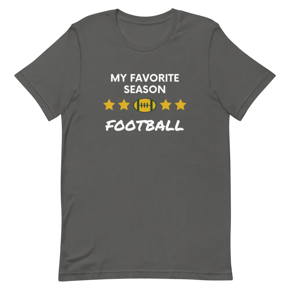 Favorite Season Football - T-Shirt (Various Colors)