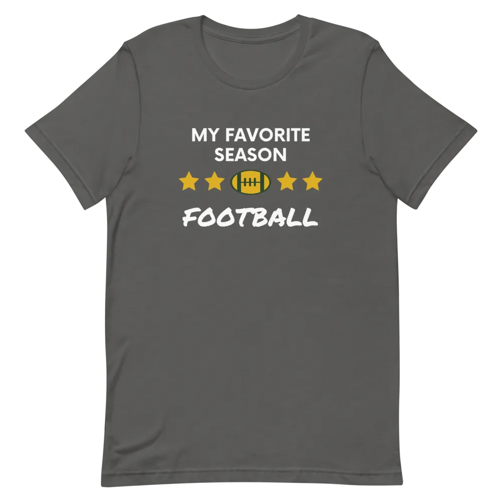 Favorite Season Football - T-Shirt (Various Colors)