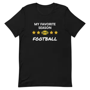 Favorite Season Football - T-Shirt (Various Colors)