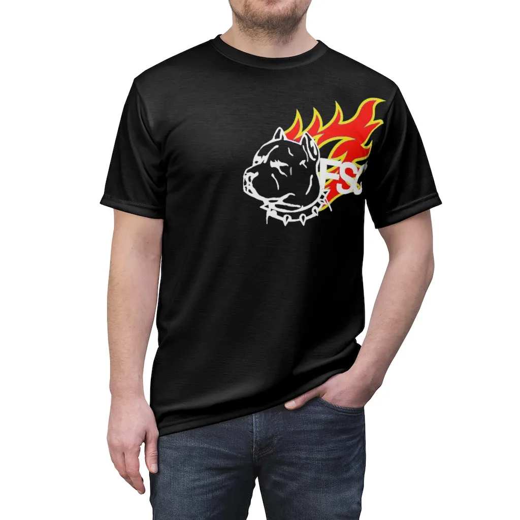 Fuego Flame AOP Cut & Sew Tee (Red Flame)