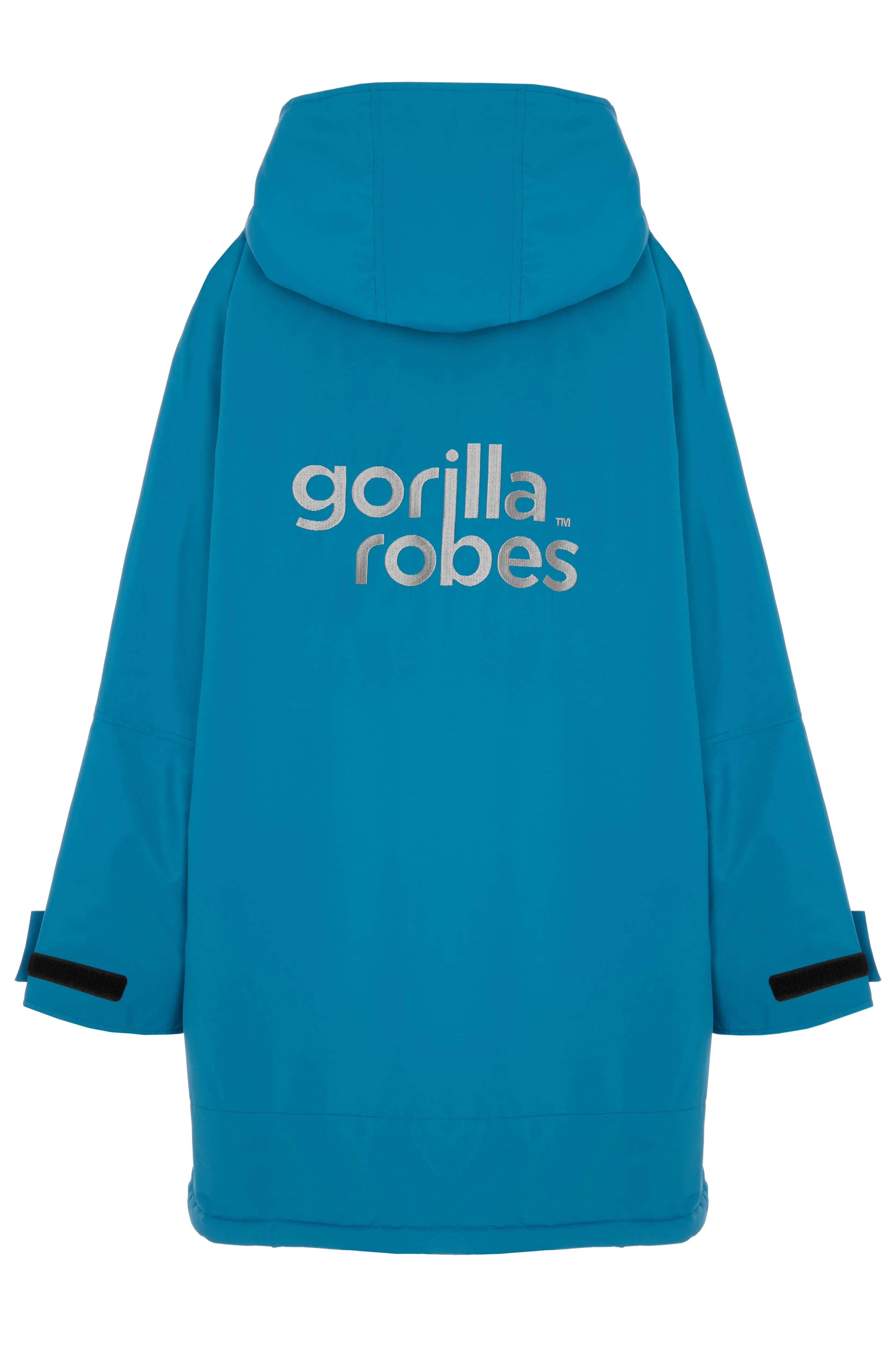 Full Zip ECO Waterproof Dry Changing Robe - Kids - Teal  (age 1 to 12)