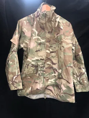 Genuine British Army MTP Camouflaged Waterproof Lightweight Jacket - 160/80