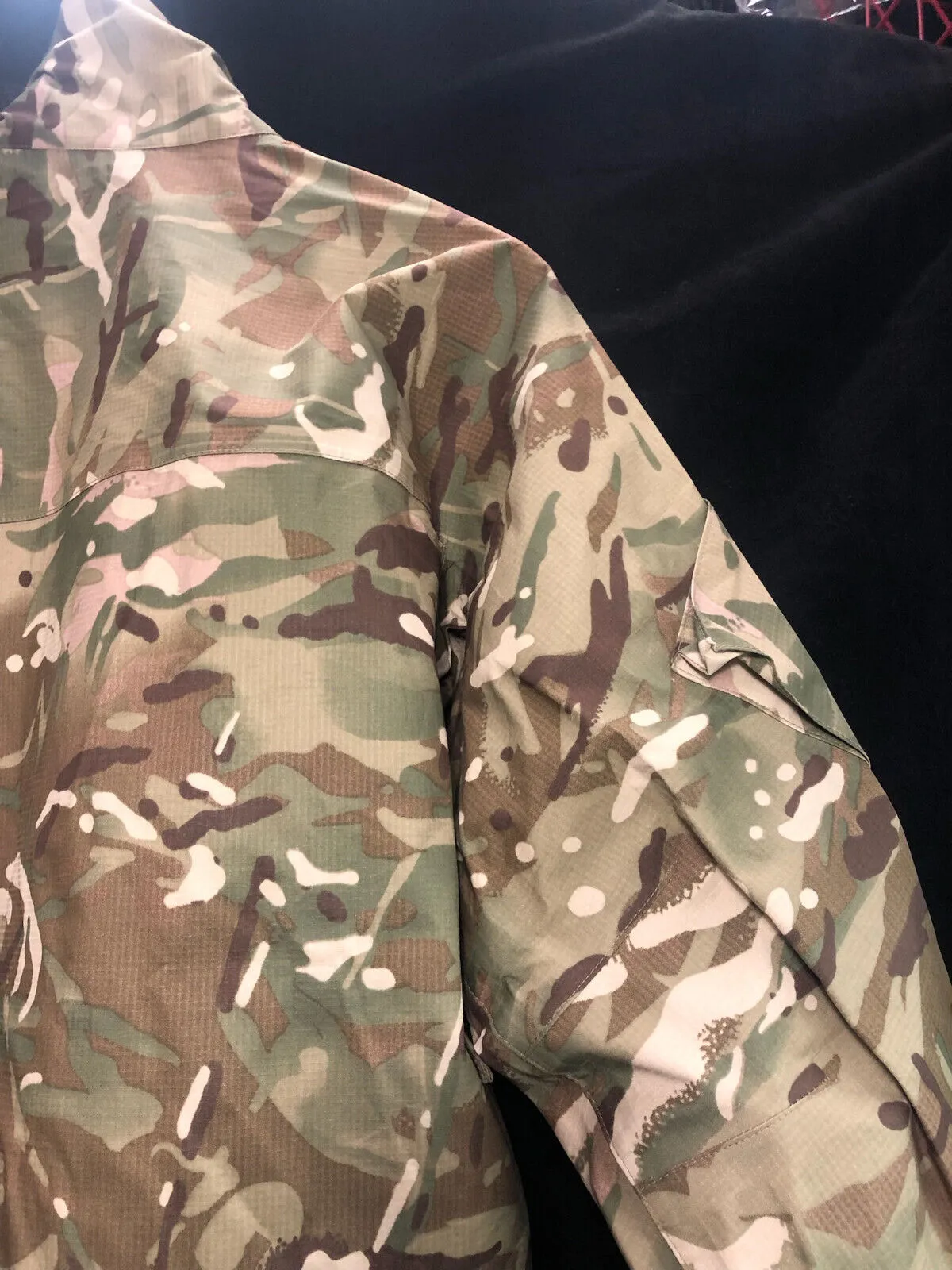 Genuine British Army MTP Camouflaged Waterproof Lightweight Jacket - 170/90