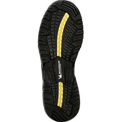 Georgia Men's Michelin 6" Alloy Toe Waterproof PR Chelsea Work Boot- Black- MIC0008