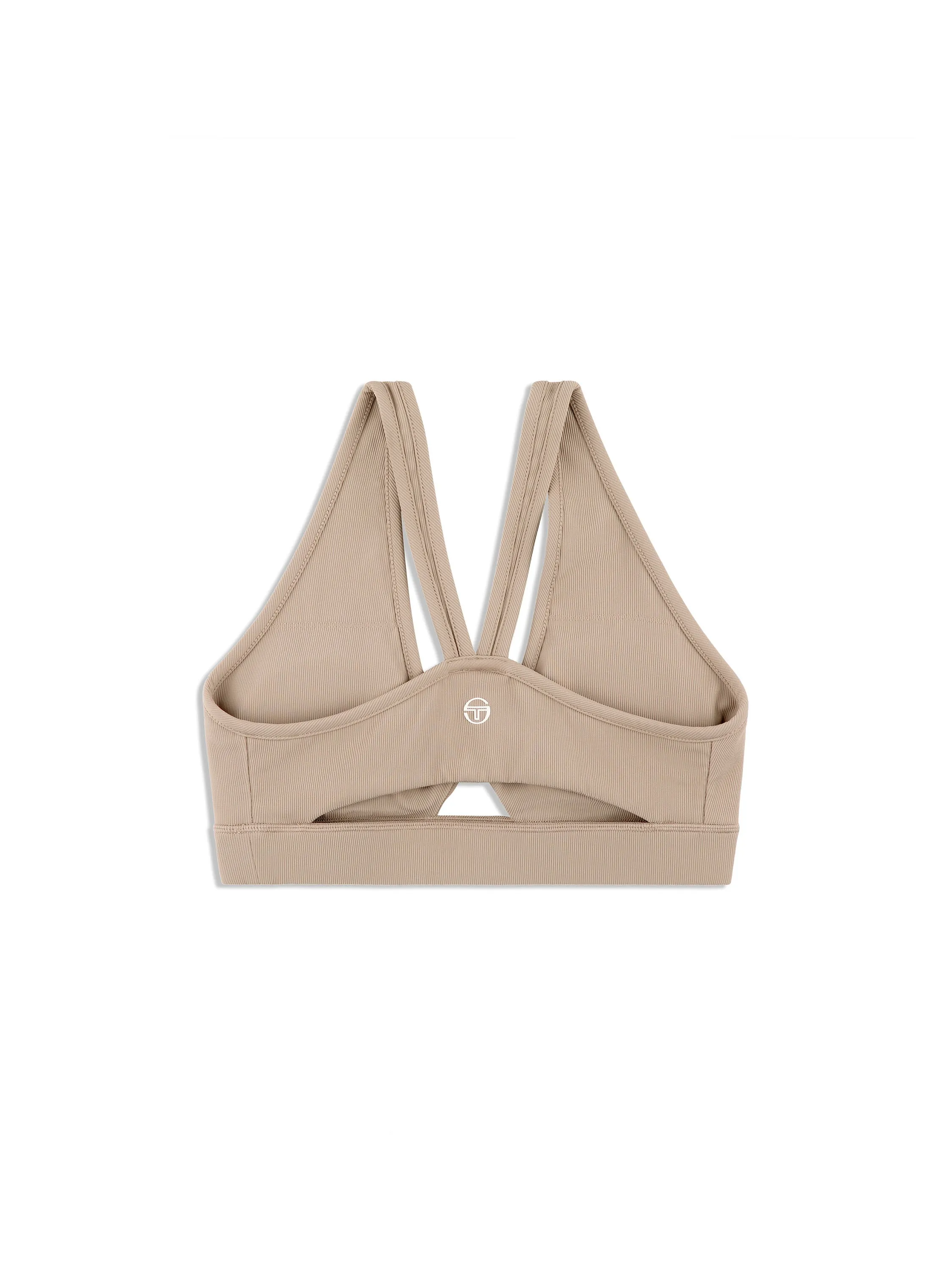 Giulia Sports Bra- Taupe Grey