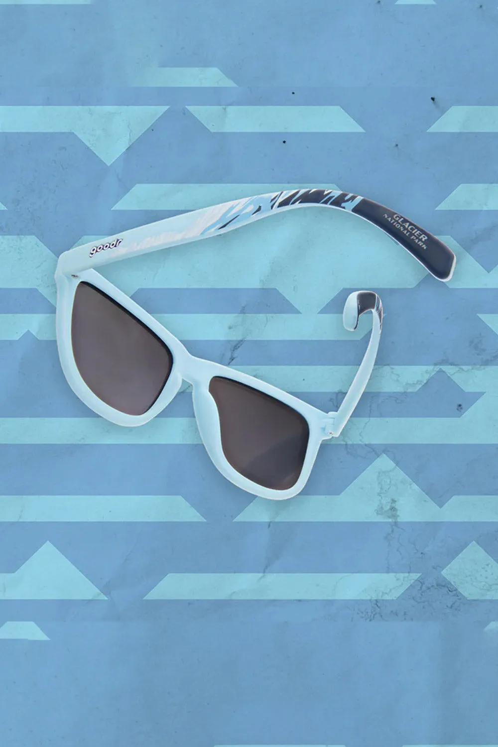 goodr Glacier National Park OG Sunglasses in Blue | G00130-OG-BL4-RF