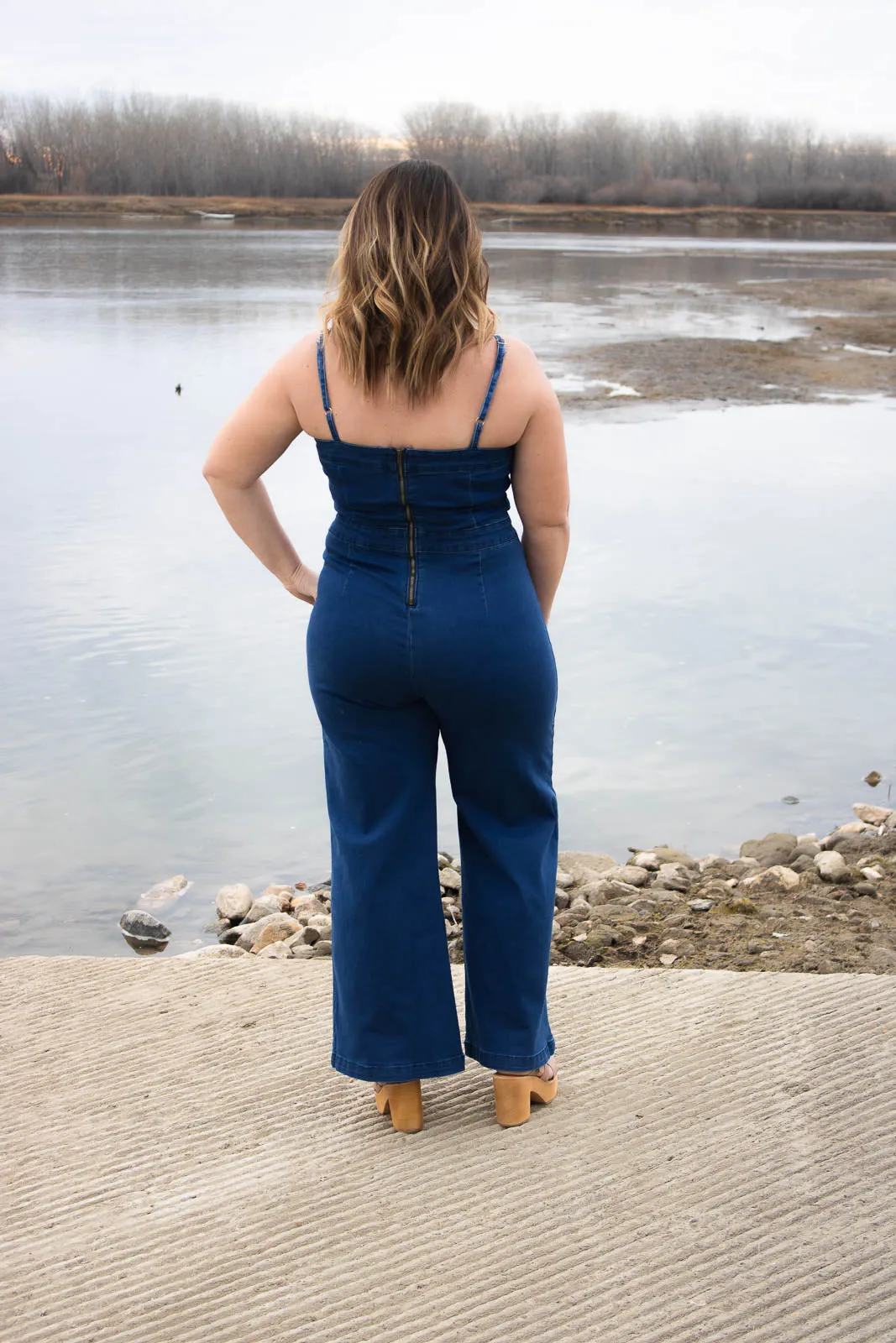 Hazel Denim Jumpsuit