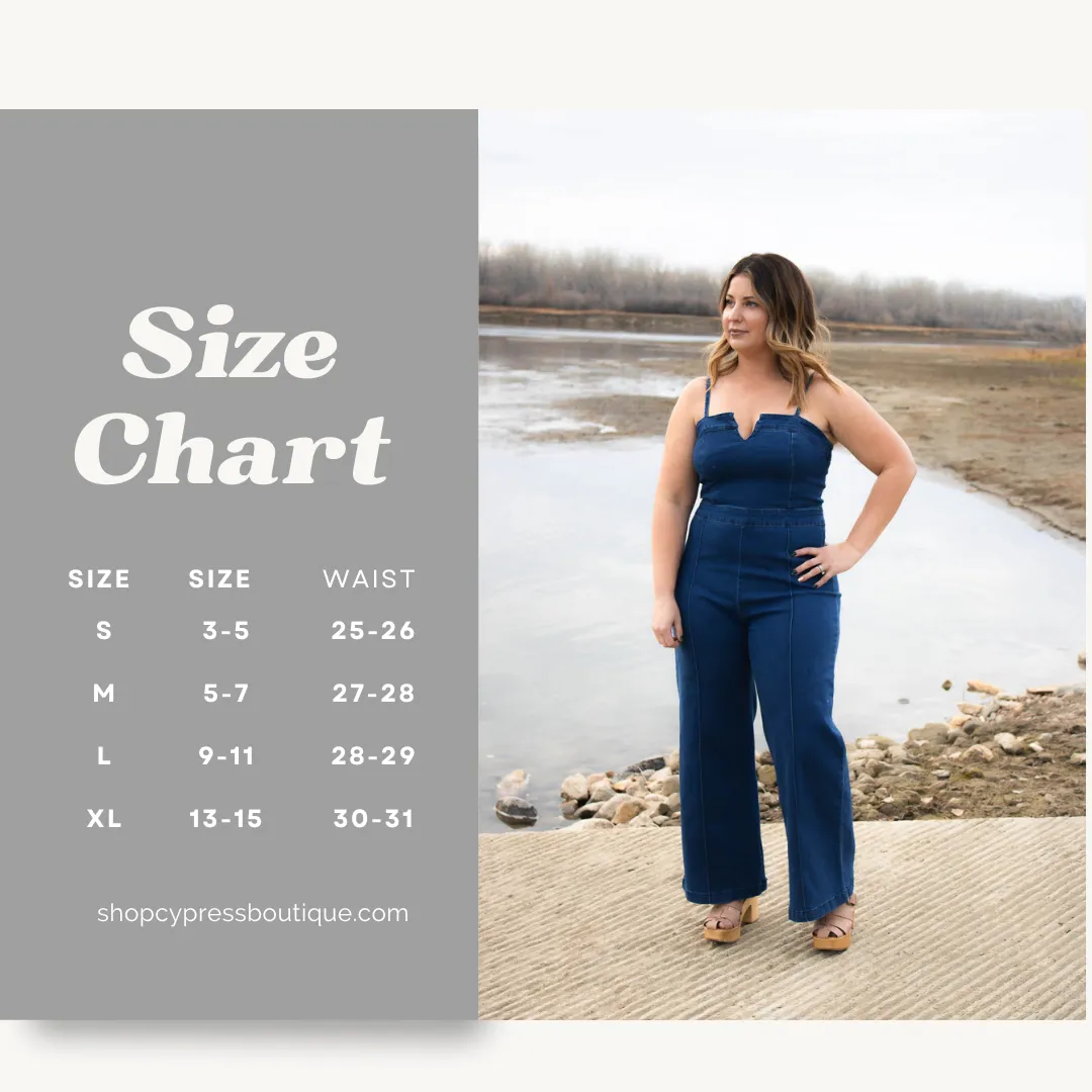 Hazel Denim Jumpsuit