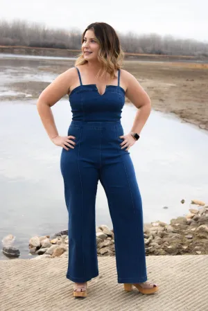 Hazel Denim Jumpsuit