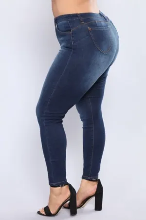 High Waist Skinny Jeans
