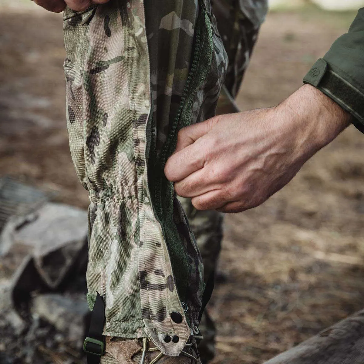 Highlander Waterproof Gaiters HMTC Camo