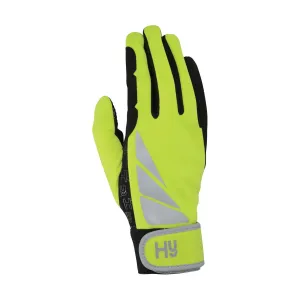 Hy Equestrian Reflector Horse Riding Gloves