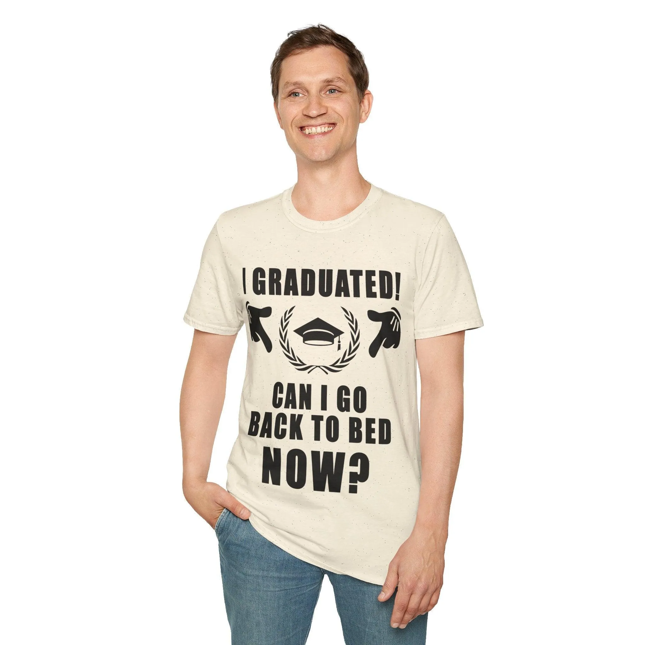 I Graduated! Can I Go Back To Bed Now? T-Shirts,2022 Graduates, Graduation 2022, Senior Class Of 2022,Graduation Tee School Pride School