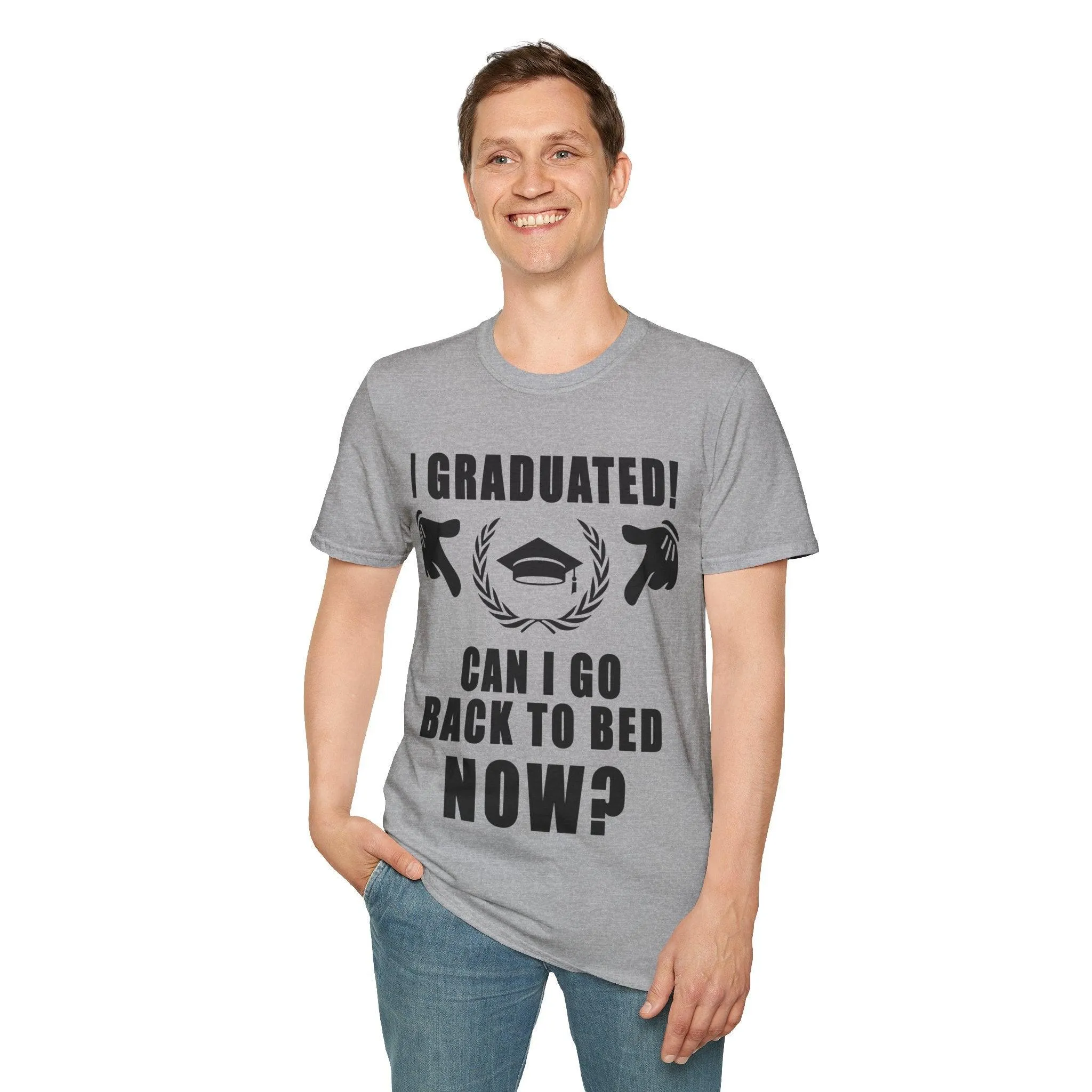 I Graduated! Can I Go Back To Bed Now? T-Shirts,2022 Graduates, Graduation 2022, Senior Class Of 2022,Graduation Tee School Pride School