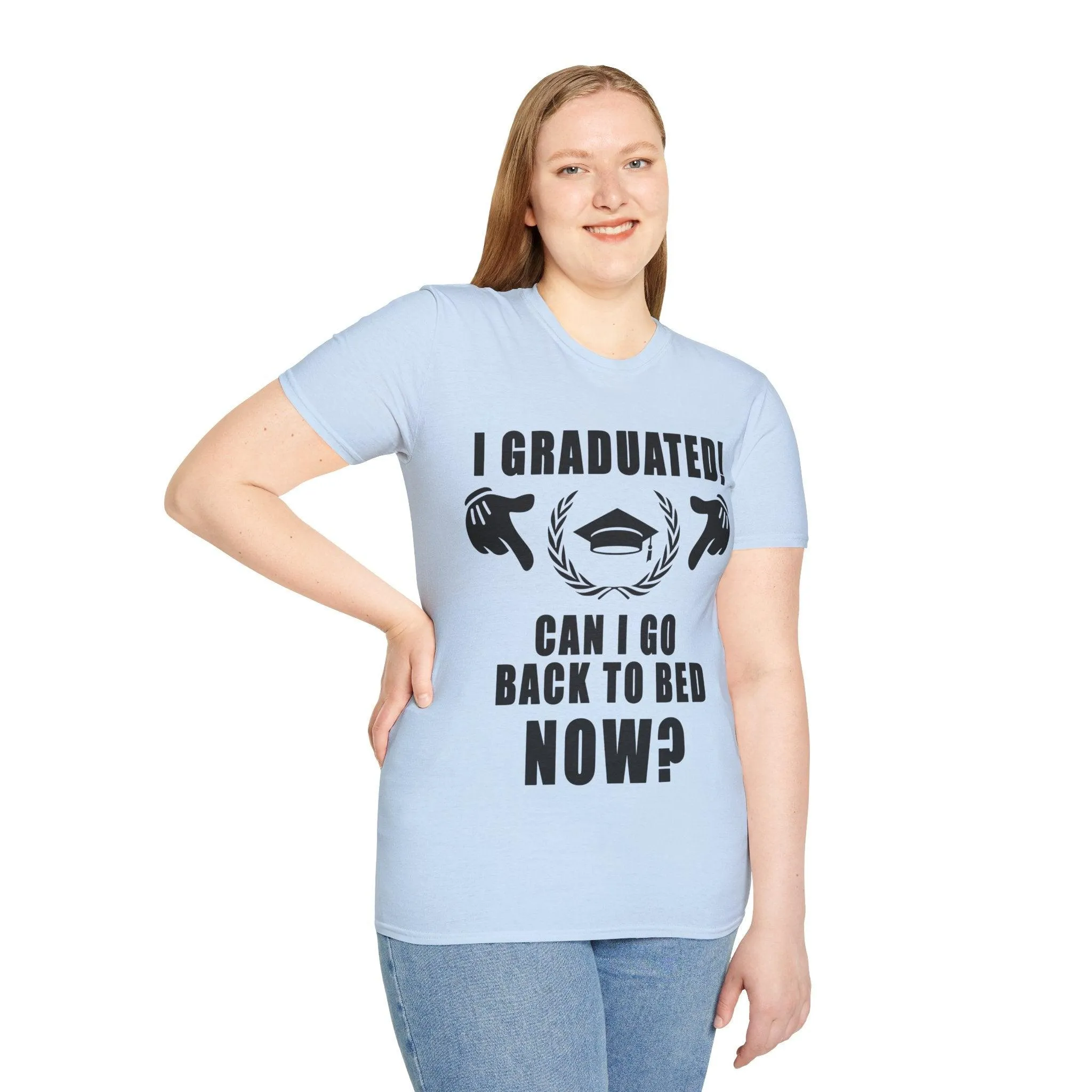 I Graduated! Can I Go Back To Bed Now? T-Shirts,2022 Graduates, Graduation 2022, Senior Class Of 2022,Graduation Tee School Pride School
