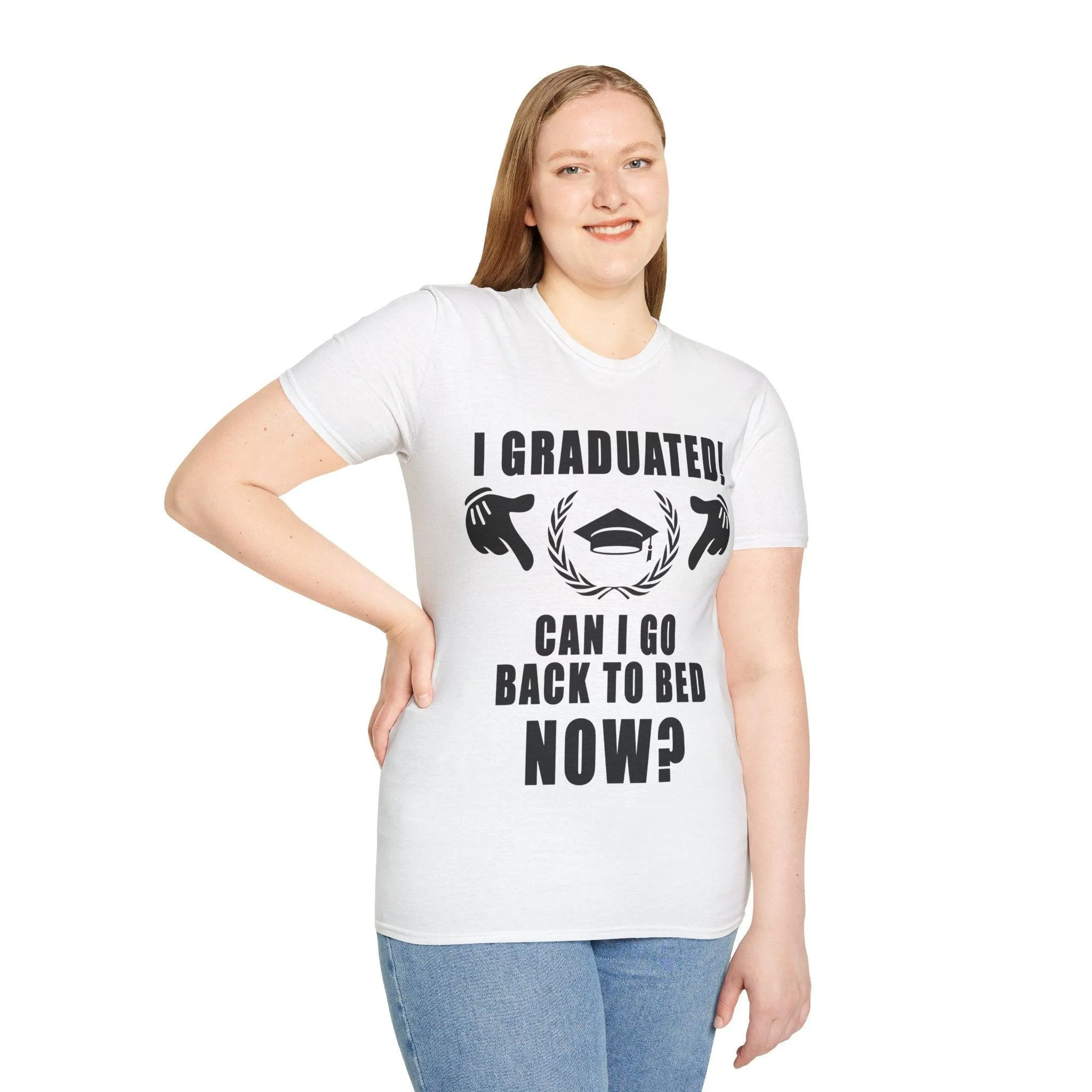 I Graduated! Can I Go Back To Bed Now? T-Shirts,2022 Graduates, Graduation 2022, Senior Class Of 2022,Graduation Tee School Pride School