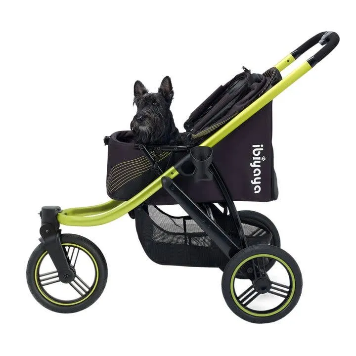 Ibiyaya - Beast Pet Jogging Stroller, 3-Wheel All-Terrain Dog-Cat Pram
