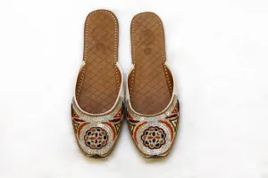 Indian Pakistani Leather Shoe Khussa