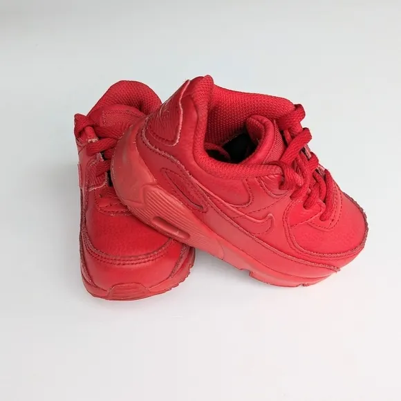 Infant Red Max Air Nike 90
