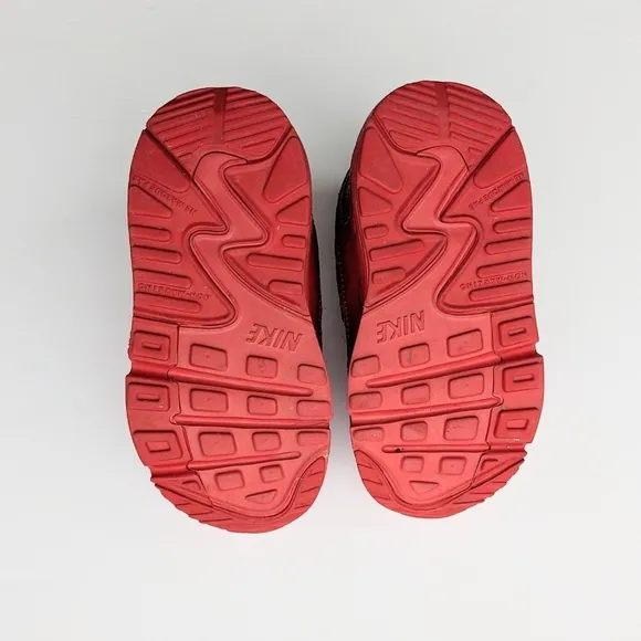 Infant Red Max Air Nike 90